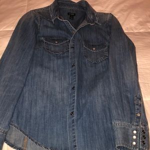 Jcrew denim button down